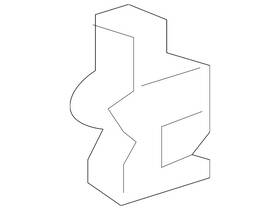 72123-sja-003 Acura Genuine Lock Cable Fastener