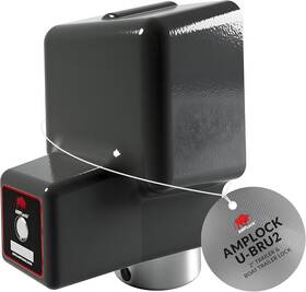U-bru2 Amplock 87613 30019 - 2 Inch Heavy Duty Ball Coupler Lock Square Edge 2&apos &apos