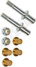 49594 Apdty Door Hinge Pin And Bushing Kit 2 Pins 4 Bushings Nuts