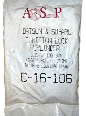 C-16-106 Asp Datsun & Subaru And Ignition Lock Cylinder Long Type C16-106 280z 280zx