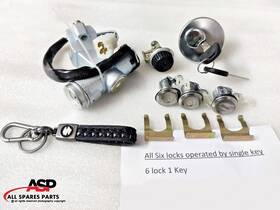 37011m83100 Asp Store Ignition Switch Steering Door Glove Box Lock Set Of 6 Suzuki Samurai Sj410 Sj413