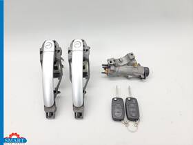 121200 Audi Tt Mk1 Ignition Key Door Lock Handle Set 00-06 Oem 2 Keys