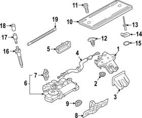 4m0-827-506-e Audi Genuine Gate Lock