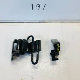 8e0833411 Audi 02-06 A4 Fwd Rear Driver Left Back Door Hinge Set Oem Black