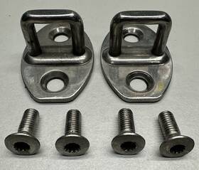 8p7837033 Audi 2008-2014 Tts Mk2 Left And Right Side Door Latch Lock Striker Set Bolts Oem
