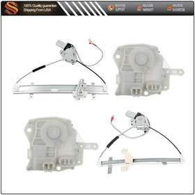 Aute82942cp573s Aut Front/rear Passenger Window Regulator And Door Lock Actuator For Honda Civic 1.7l
