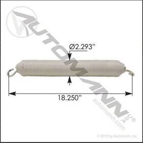 104.7102 Automann Hood Spring For Kenworth