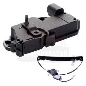 10346815 Autosuperstar Window Regulator And Door Lock Actuator Rear Left For Ford Explorer 2002-10