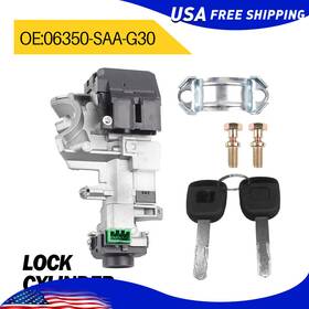 06350-saa-g30 Auxito For 2006 07 08 09 10 2011 Honda Civic Ignition Switch Cylinder Lock Automatic Tr
