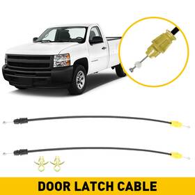 14838349 Auxito Front Door For Latch Cable 2007-2014 Silverado Chevy Gmc Sierra 1500 2500/3500hd