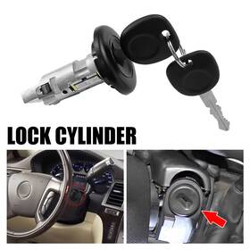 15298923 Auxito Ignition Lock Cylinder With Keys For 2001-2007 Chevy Silverado Tahoe Gmc Sierra
