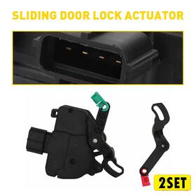 746-259 Auxito 2x Sliding Door Lock Actuator Motors For Chrysler Town And Country Dodge Caravan