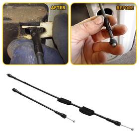 Eoq-mslx-16541 Auxito Car Auto Door Latch Cable Rear Right Side For Ford E-150 E-250 E-350 E-450 E-550