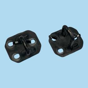 3w0823515 Bentley Upper Hood Lock Latch Striker Set Pair Oem 03-12 Continental