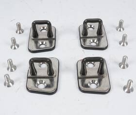 3y0839014g Bentley 2010 - 2020 Mulsanne Door Lock Striker Catcher Set Of 4