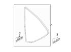 Bhn9-50-896 Bhn950896 Mazda New Genuine Oem Rear Windshield Back Glass Fastener Clip