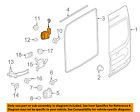 Bk3z6126800b Ford Oem 15-16 Transit-350 Back