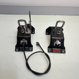 7164801 Bmw 260110 07 - 13 Oem E70 X5 M E71 X6 Hood Hardware Safety Latch Hook Set 7164801/2