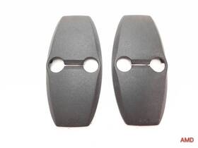 51218226591 Bmw 2003 330ci 325ci E46 Convertible Door Catch Cover Set 2pc