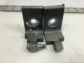 7068077 Bmw 528i 2009 3.0l Front Lt Driver Side Door Hinge Upper Lower Set Silver Fctry