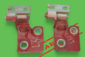 7072667 Bmw 2004-2010 645ci 650i E63 E64 Driver Left Upper Lower Door Hinge Pair 2 7072667 Bmw 2004-2010 645ci 650i E63 E64 Driver Left Upper Lower Door Hinge Pair 2