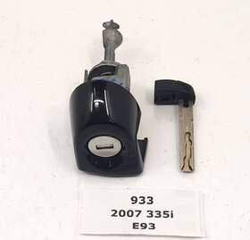 7139710 Bmw 07-13 Oem E92 E93 Left Driver Door Lock Key Cylinder Mechanism Black 475