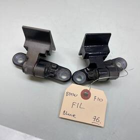 7185634 Bmw Blue 2011-2016 535i F10 Sedan Front Left Driver Upper And Lower Door Hinge Set