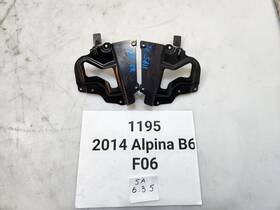7276316 Bmw 13-19 Oem F06 650 M6 Front Left Right Locking System Adapter Plate Pair