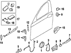 51217231931 Bmw Oem Handle Genuine