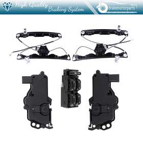 Bmp82953612it Brakemotorparts Fl And Fr Door Lock Actuators With Window Master Switch Regulator For Ford Mercury