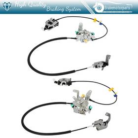 Bra848584oke13461900 Brakemotorparts Left&right Rear Door Latch Lock Cable Extended Cab For Ford F250 F350 Super Duty