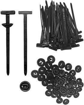 Ycxxgs-41 Brand Ycxxgs Nylon Universal Cable Tie Buckle- Heavy-duty Self-locking Zip Fasteners
