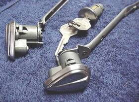 600079 Briggs & Stratton Teardrop Door Locks And Ignition Lock Fit 1948 1949 Gm Cadillac Models 60 61 62