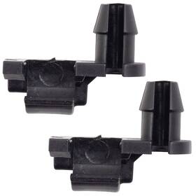 1449-1031-2 Brock Rear Outside/tailgate Door Handle Clip Rods Set Fits 1999-2009 Silverado Sierra