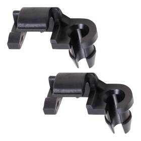 1449-1030-2 Brock Supply Front Door/tailgate Handle Rod Clips Retainer Lock Fits 99-09 Silverado Sierra