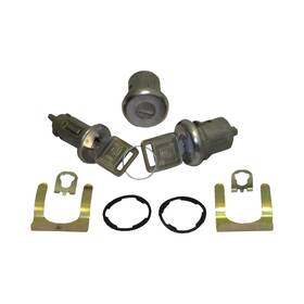 E4024-67 Brothers Trucks Door And Ignition Lock Set - With Factory Style Keys