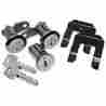C9az-6222050-b Scott Drake Mustang Ignition Door Locks W Keys 67-69
