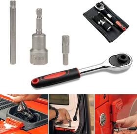 Caqp487 Ca-auto Hard Top And Door Removal Torx Set Tool Kit For 2007-2021 Jeep Wrangler Jk Jl