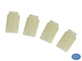 8733856 Cadillac New 1969-1976 Door Lock Rod Clip Retainer To Panel Set Of 4 #8733856
