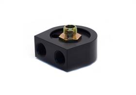 22-545 Canton Racing Products Aluminum Oil Cooler Adapter Univ Sandwich Style 3/4 Inch -16 2 5/8