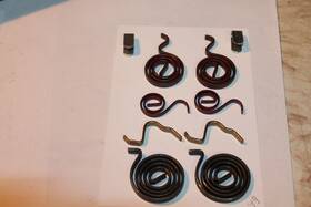 941-b Champ 1949 Ford F1 Trucks Door Lock Latch Springs &remote Control &return