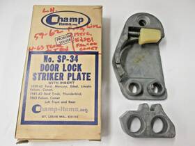 Sp-34 Champ Nors 61 66 Ford Truck And Econoline Left Striker Plate With Insert