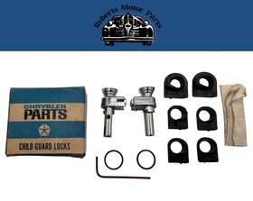 2809730 Chrysler New Old Stock Access Rear Door Child Lock Pair Package 1964-74 Mopar #2809730