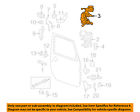4589277ak Chrysler Door-latch Jeep Wrangler Front Oem 07-11 Left