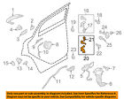 Cj5z7826811a Ford Oem Lock Rear