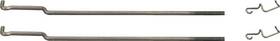 Tf400423 Classic Industries 1955-57 Chevrolet Bel Air Door Lock Rods 2 Hardtop Pair