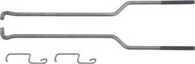 Classic Industries Tf400424 1955-57 Chevrolet Bel Air 150 210 Nomad Door Lock Rods 2 And 4 Sedan Pair