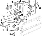 72139ss0000 Control Protector Oem Genuine Rod Acura