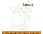 5016732ac Cruiser Oem Pt Chrysler Liftgate-lock 01-05 Cylinder