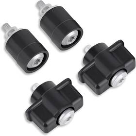 Dh-018 Culmkari Box Handle And Grommet Kit Fits For Dodge Ram 2009-2019 1500 Black